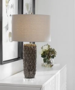 Uttermost Nettle Textured Table Lamp Table Lamps