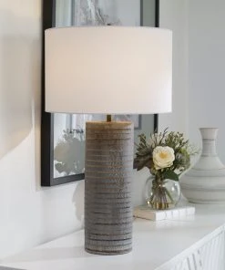 Uttermost Monolith Gray Table Lamp 14 Uttermost Monolith Gray Table Lamp