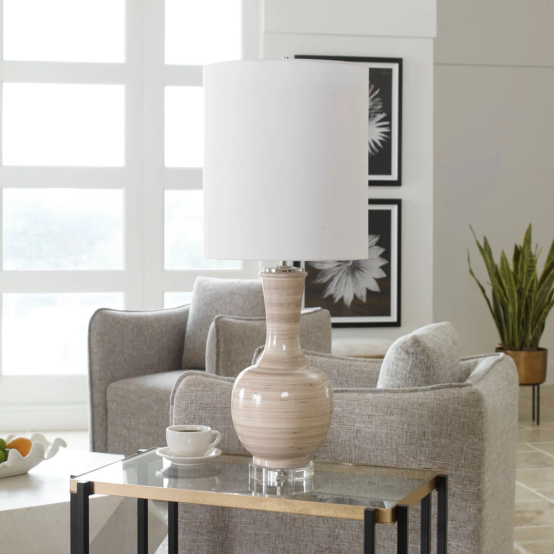 Table Lamps Uttermost Chalice Striped Table Lamp 6 Table Lamps Uttermost Chalice Striped Table Lamp