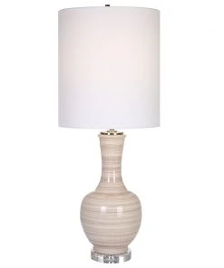 Table Lamps Uttermost Chalice Striped Table Lamp