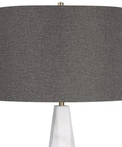Uttermost Citadel White Marble Table Lamp Table Lamps