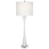 Uttermost Fountain White Marble Buffet Lamp Table Lamps