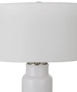 Uttermost Albany White Farmhouse Table Lamp
