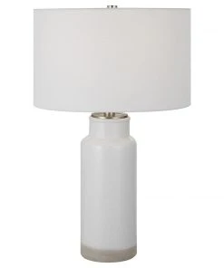 Uttermost Albany White Farmhouse Table Lamp