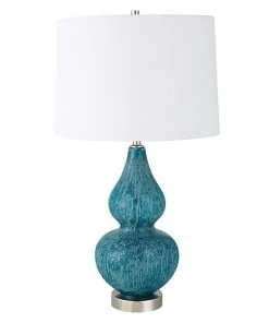 Uttermost Avalon Blue Table Lamp