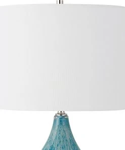 Uttermost Avalon Blue Table Lamp