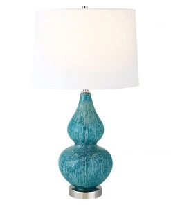 Uttermost Avalon Blue Table Lamp