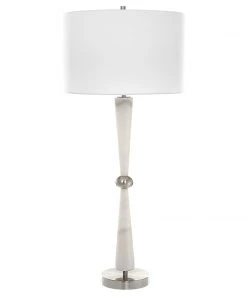 Table Lamps Uttermost Hourglass White Table Lamp