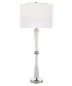 Table Lamps Uttermost Hourglass White Table Lamp