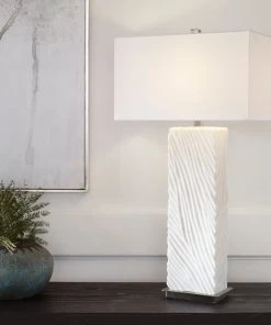 Uttermost Pillar White Marble Table Lamp 13 Uttermost Pillar White Marble Table Lamp
