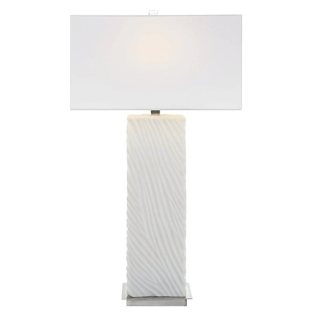 Uttermost Pillar White Marble Table Lamp 3 Uttermost Pillar White Marble Table Lamp