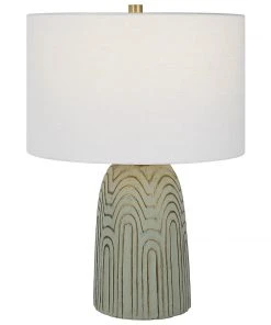 Uttermost Vestige Mid-Century Modern Table Lamp Table Lamps