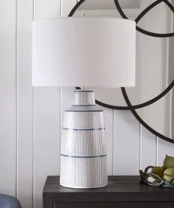 Uttermost Breton Nautical Stripe Table Lamp 11 Uttermost Breton Nautical Stripe Table Lamp