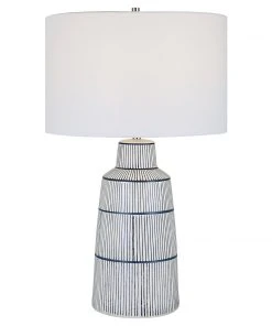 Uttermost Breton Nautical Stripe Table Lamp