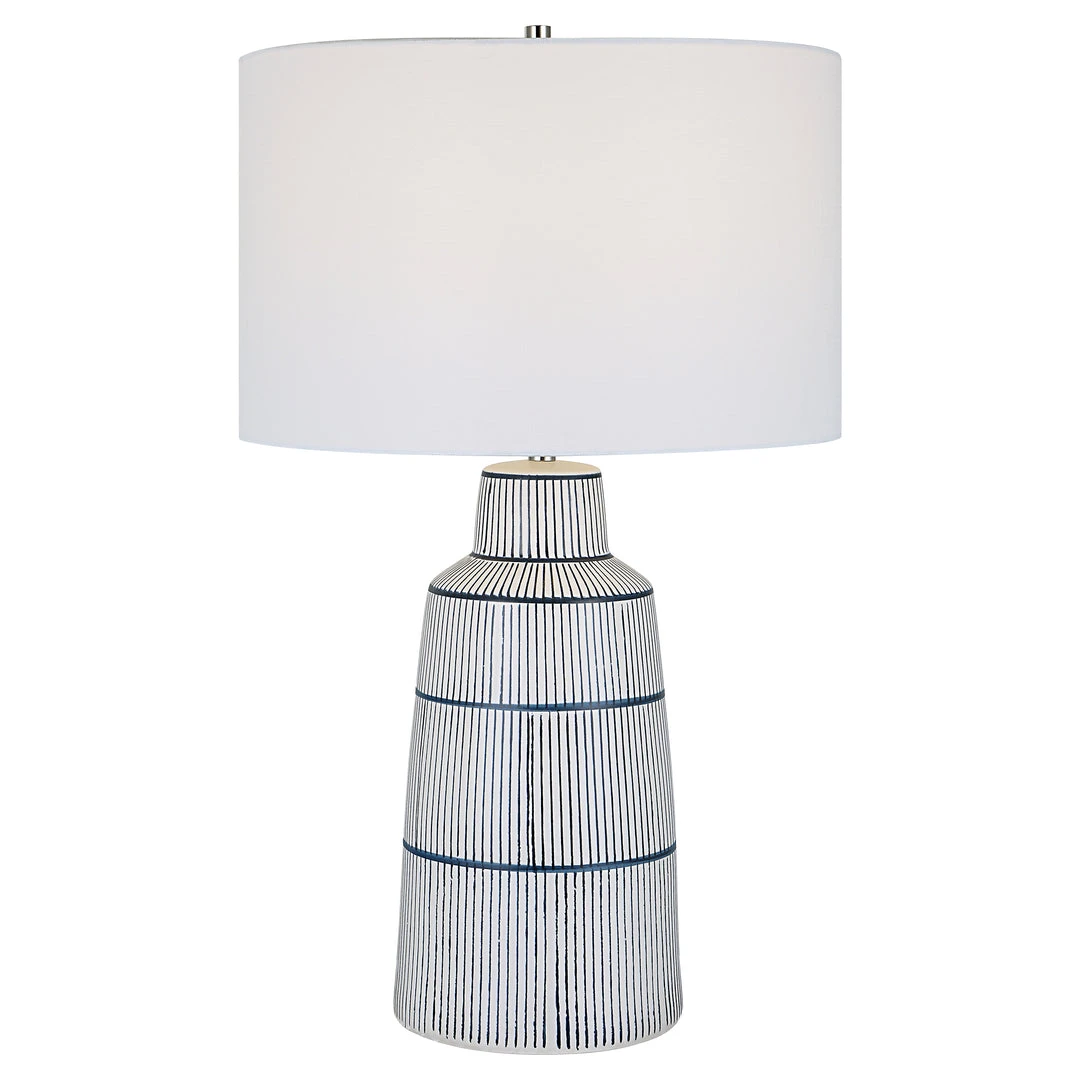 Uttermost Breton Nautical Stripe Table Lamp 3 Uttermost Breton Nautical Stripe Table Lamp