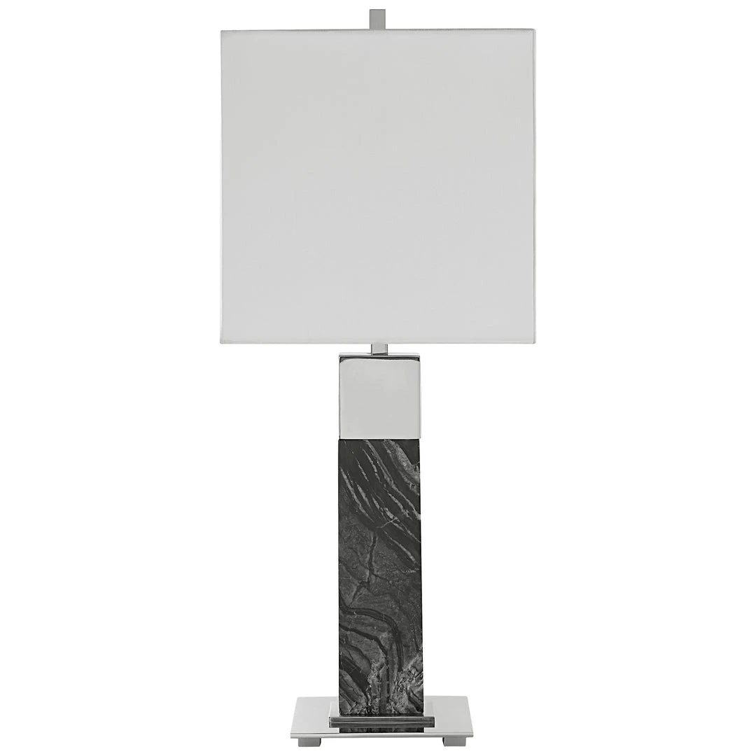 Uttermost Pilaster Black Marble Table Lamp 7 Uttermost Pilaster Black Marble Table Lamp
