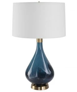 Table Lamps Uttermost Riviera Art Glass Table Lamp