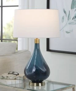 Table Lamps Uttermost Riviera Art Glass Table Lamp
