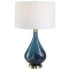 Table Lamps Uttermost Riviera Art Glass Table Lamp