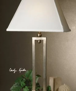 Uttermost Conrad Silver Table Lamp Table Lamps