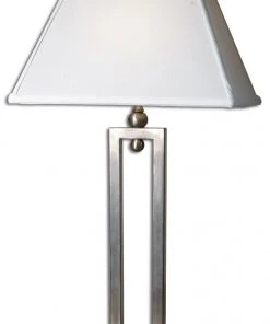 Uttermost Conrad Silver Table Lamp Table Lamps