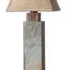 Uttermost Tall Slate Table Lamp