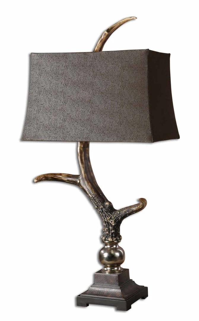 Uttermost Stag Horn Dark Shade Table Lamp Table Lamps 3 Uttermost Stag Horn Dark Shade Table Lamp Table Lamps