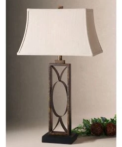 Table Lamps Uttermost Manicopa Bronze Table Lamp