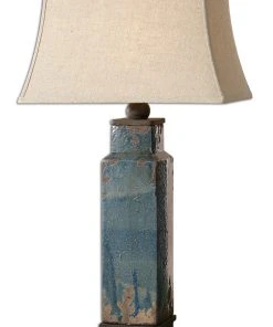 Uttermost Soprana Blue Table Lamp