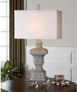 Uttermost San Marcello Blue Glaze Lamp