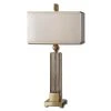 Uttermost Caecilia Amber Glass Table Lamp Table Lamps