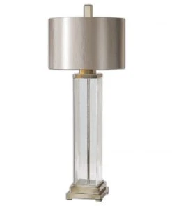 Table Lamps Uttermost Drustan Clear Glass Table Lamp