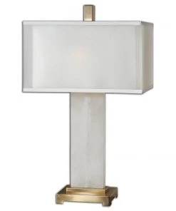 Uttermost Athanas Alabaster Lamp