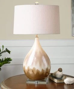Uttermost Flavian Glazed Ceramic Lamp