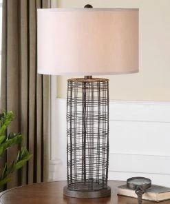Uttermost Engel Metal Wire Lamp Table Lamps 5 Uttermost Engel Metal Wire Lamp Table Lamps