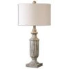 Table Lamps Uttermost Agliano Aged Dark Pecan Lamp 1 Table Lamps Uttermost Agliano Aged Dark Pecan Lamp