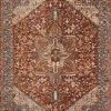 RUGS Loloi Lourdes Power Loomed Rust / Multi Rug 2 RUGS Loloi Lourdes Power Loomed Rust / Multi Rug