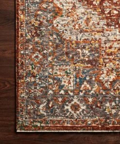 RUGS Loloi Lourdes Power Loomed Rust / Multi Rug 7 RUGS Loloi Lourdes Power Loomed Rust / Multi Rug