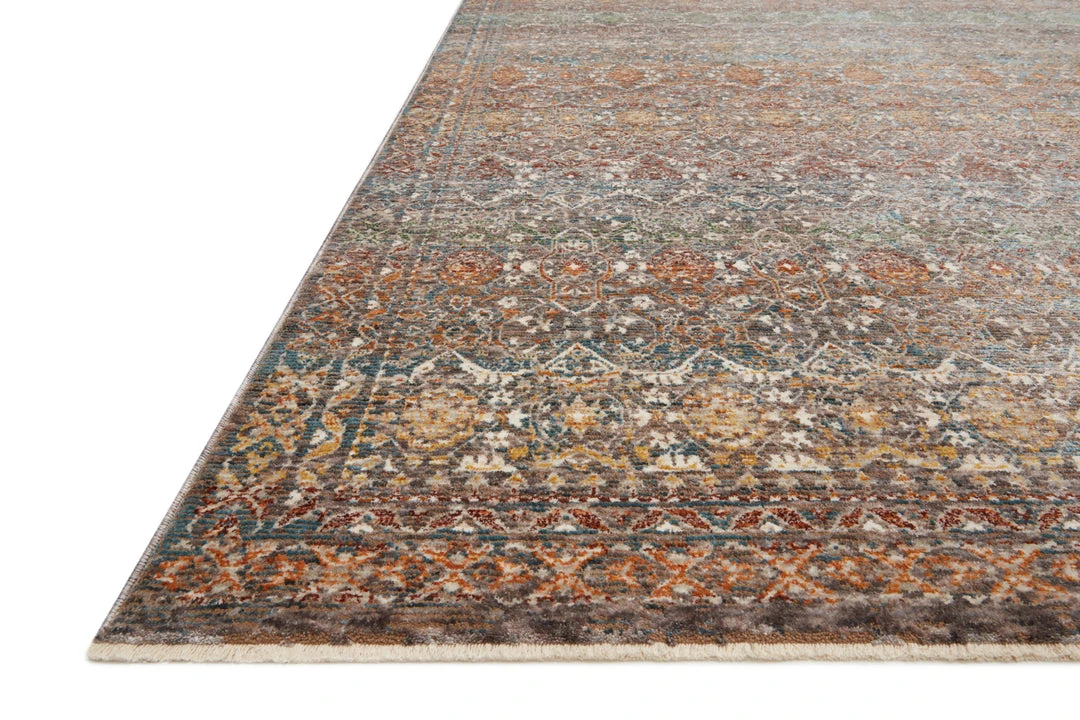 RUGS Loloi Lourdes Power Loomed Stone / Multi Rug 4 RUGS Loloi Lourdes Power Loomed Stone / Multi Rug