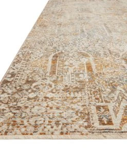 RUGS Loloi Lourdes Power Loomed Ivory / Orange Rug 6 RUGS Loloi Lourdes Power Loomed Ivory / Orange Rug