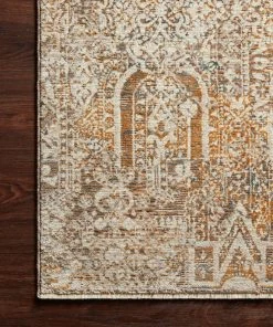 RUGS Loloi Lourdes Power Loomed Ivory / Orange Rug 7 RUGS Loloi Lourdes Power Loomed Ivory / Orange Rug