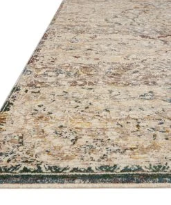 Loloi Lourdes Power Loomed Ivory / Multi Rug