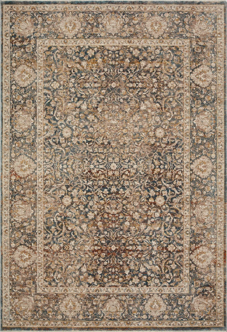 Loloi Lourdes Power Loomed Charcoal / Ivory Rug RUGS 3 Loloi Lourdes Power Loomed Charcoal / Ivory Rug RUGS