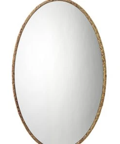 Jamie Young Sparrow Braided Oval Mirror DECOR