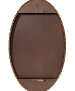 Jamie Young Sparrow Braided Oval Mirror DECOR