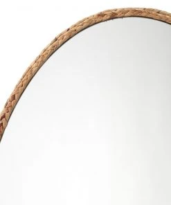 Jamie Young Sparrow Braided Oval Mirror DECOR