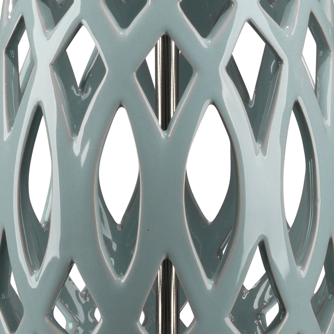 Jamie Young Filigree Table Lamp In Pale Blue Ceramic With Cone Shade In White Linen Table Lamps 4 Jamie Young Filigree Table Lamp In Pale Blue Ceramic With Cone Shade In White Linen Table Lamps