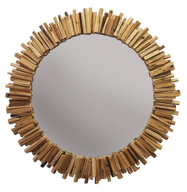 DECOR Jamie Young Driftwood Round Mirror 3 DECOR Jamie Young Driftwood Round Mirror