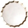 Jamie Young Round Scalloped Mirror