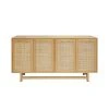 Worlds Away Four Door Cabinet With Cane Door Fronts And Brass Hardware In Pine 1 Worlds Away Four Door Cabinet With Cane Door Fronts And Brass Hardware In Pine